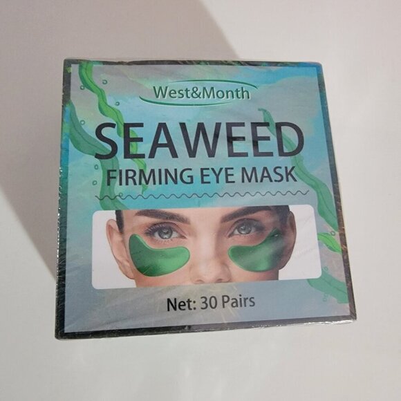NIB West & Month Seaweed Firming Eyes Mask 60 Count New - Picture 5 of 11